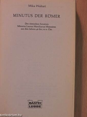 Minutus der Römer