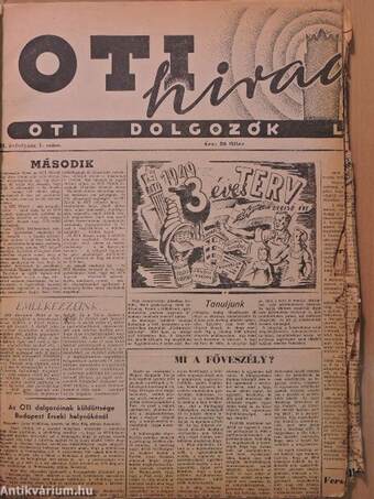 OTI Hiradó 1949. január-december (rossz állapotú)