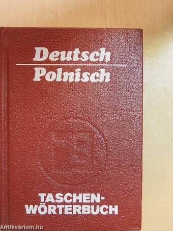 Taschenwörterbuch Deutsch-Polnisch mit etwa 15 000 Stichwörten