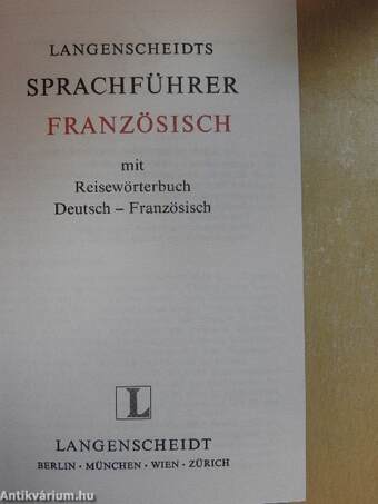 Langenscheidts Sprachführer Französisch