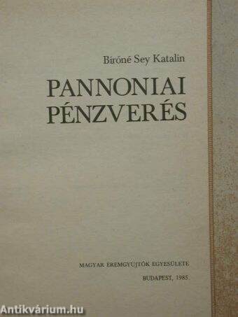 Pannoniai pénzverés