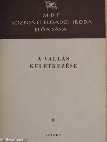 A vallás keletkezése