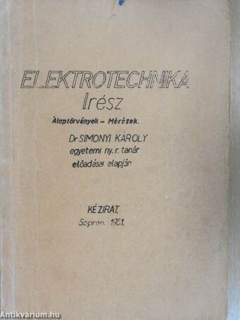 Elektrotechnika I-IV.