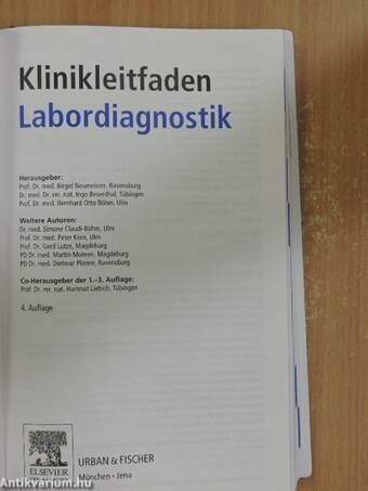 Klinikleitfaden Labordiagnostik