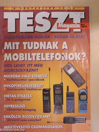 Teszt Magazin 1997. január-december