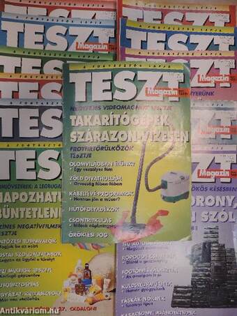 Teszt Magazin 1995. január-december