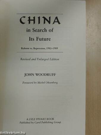 China in Search of Its Future