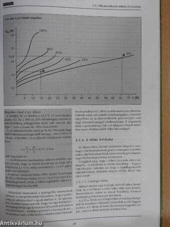 A gépjármű villamos hálózata és az akkumulátorok I.