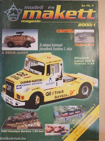 Modell és makett magazin 2000/1-6.