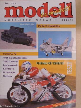 Modell és makett 1994/1-6.