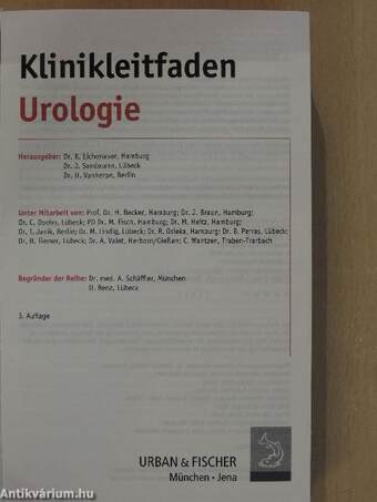 Klinikleitfaden Urologie