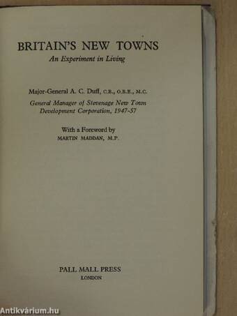 Britain's new towns