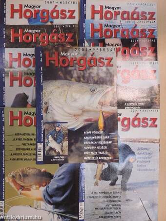 Magyar Horgász 2001. (nem teljes évfolyam)