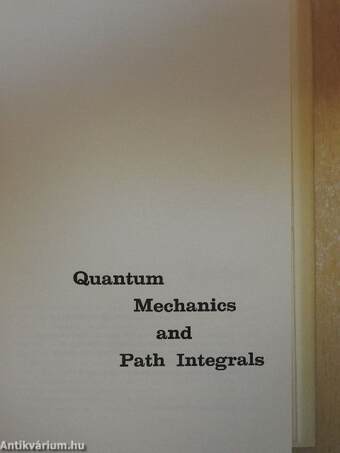 Quantum Mechanics and Path Integrals