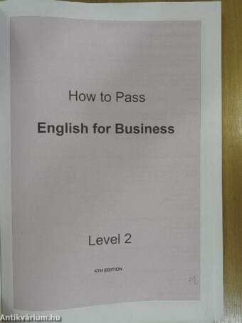 English for Business (EfB) 2.