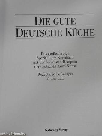 Die gute deutsche Küche