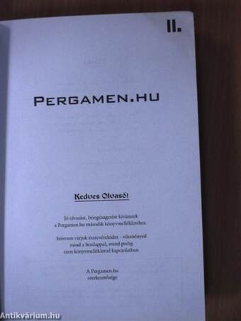 Pergamen.hu II.