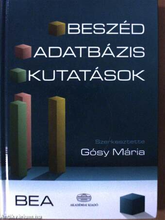 Beszéd, adatbázis, kutatások