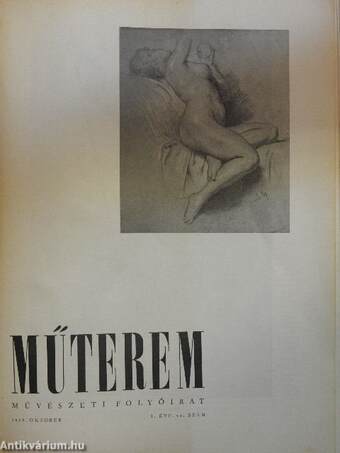 Műterem 1958. október