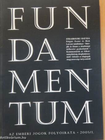 Fundamentum 2005/1-4.