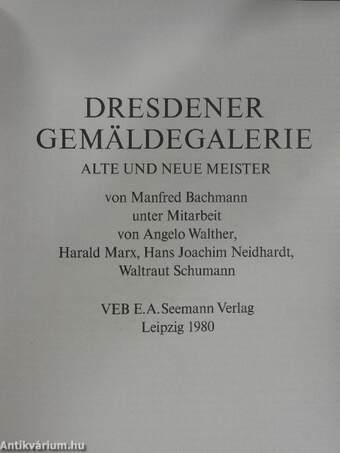 Dresdener Gemäldegalerie