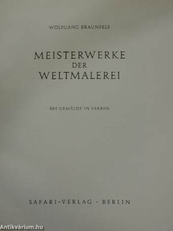 Meisterwerke der Weltmalerei