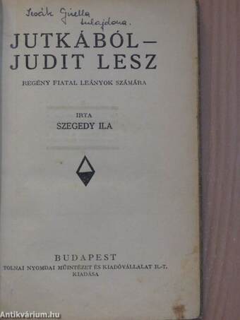 Jutkából - Judit lesz