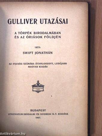 Münchhausen báró vidám kalandjai szárazon és vizen/Gulliver utazásai