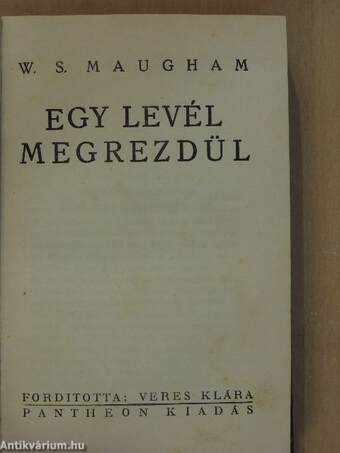 Egy levél megrezdül