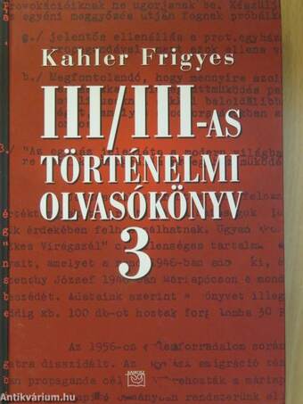 III/III-as történelmi olvasókönyv 3.