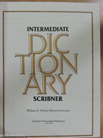 Intermediate Dictionary