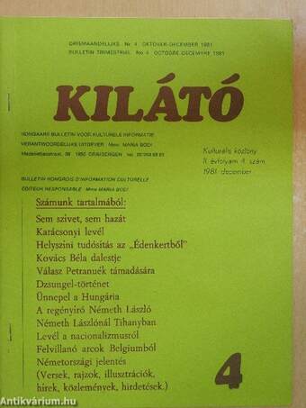 Kilátó 1981. december