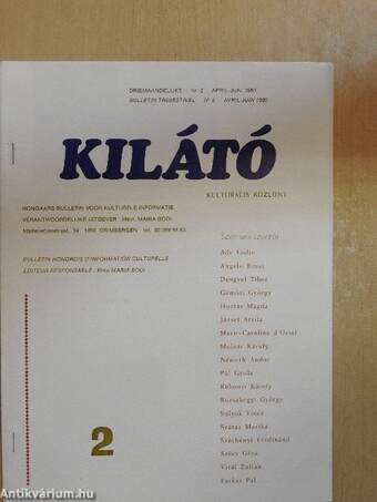 Kilátó 1980. április-június