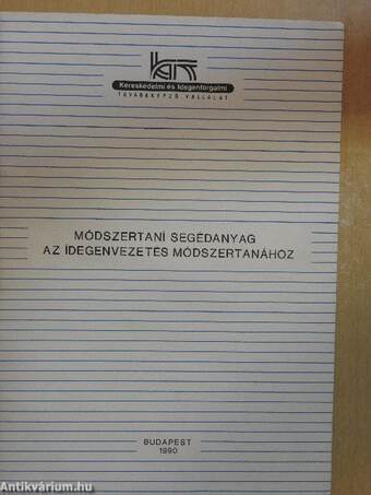 Módszertani segédanyag az idegenvezetés módszertanához