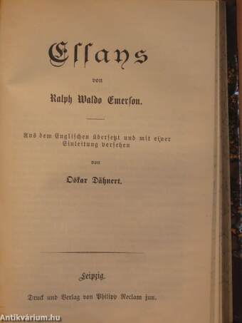 Élet és irodalom/Aesthetikai előtanulmányok/Vorlesungen über Kunst/Essays