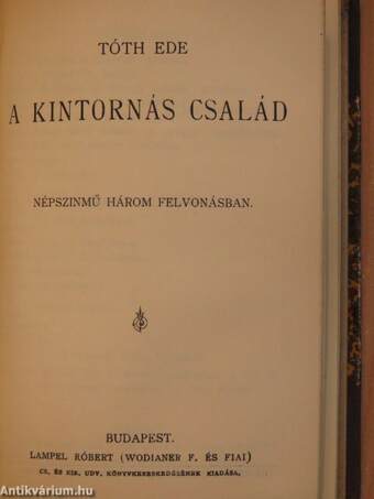 A falu rossza/A kintornás család/A toloncz