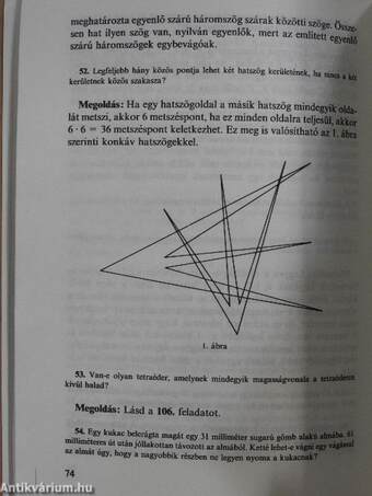 Matematika feladatok-ötletek-megoldások II.