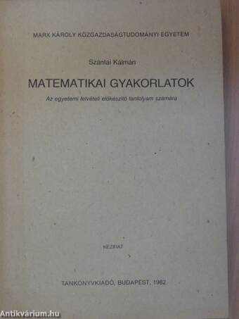 Matematikai gyakorlatok