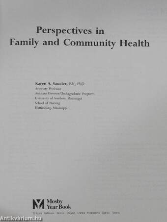 Perspectives in Family and Community Health