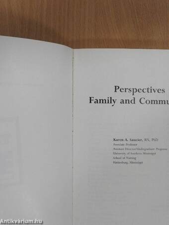 Perspectives in Family and Community Health