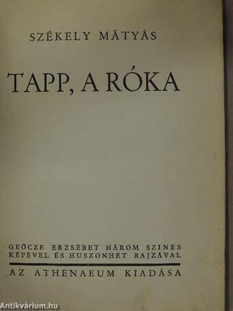 Tapp, a róka