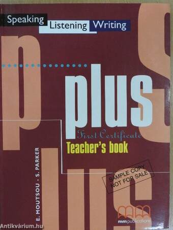 Plus First Certificate - Teacher's book