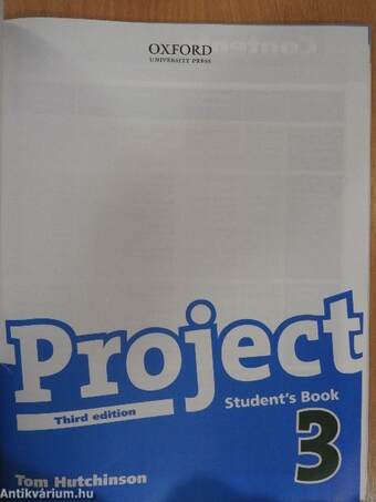 Project 3. - Student's Book