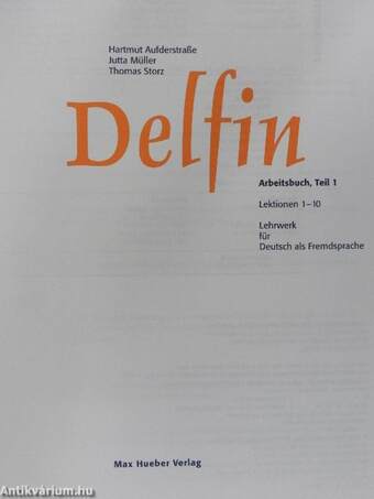 Delfin 1. - Arbeitsbuch