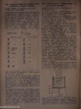 Újítók lapja 1950-1951. (vegyes számok) (10 db)