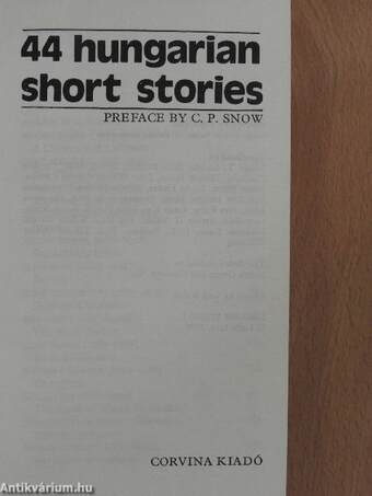 44 hungarian short stories