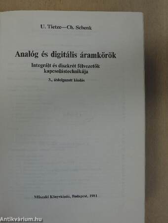 Analóg és digitális áramkörök