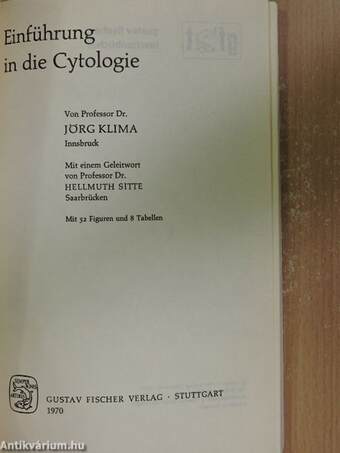 Einführung in die Cytologie