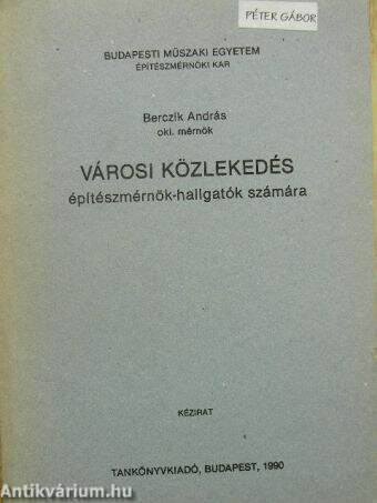 Városi közlekedés