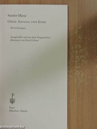 Ohne Anfang und Ende